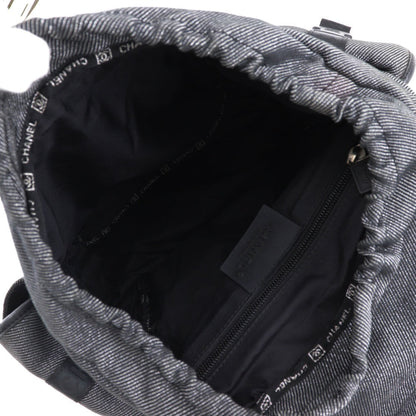 Chanel Canvas Backpack 2way