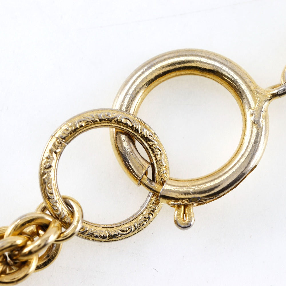 Chanel Vintage Long Necklace Gold Plated