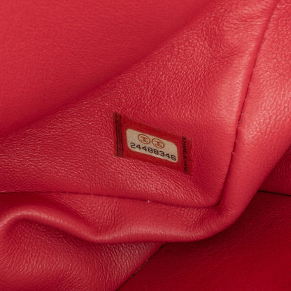 Chanel Sac Mini Square Classic Chevron Lambskin Flap