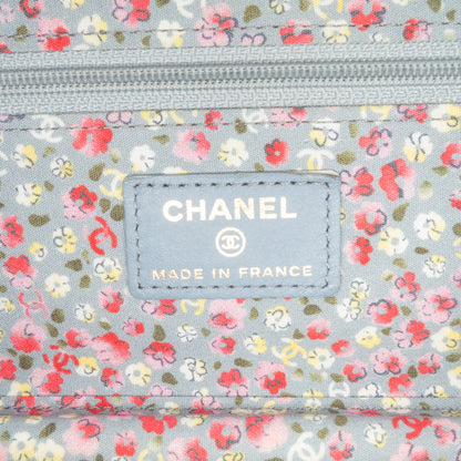 Green Chanel Quilted Canvas Coco Cuba Charms Wallet On Chain Crossbody Bag