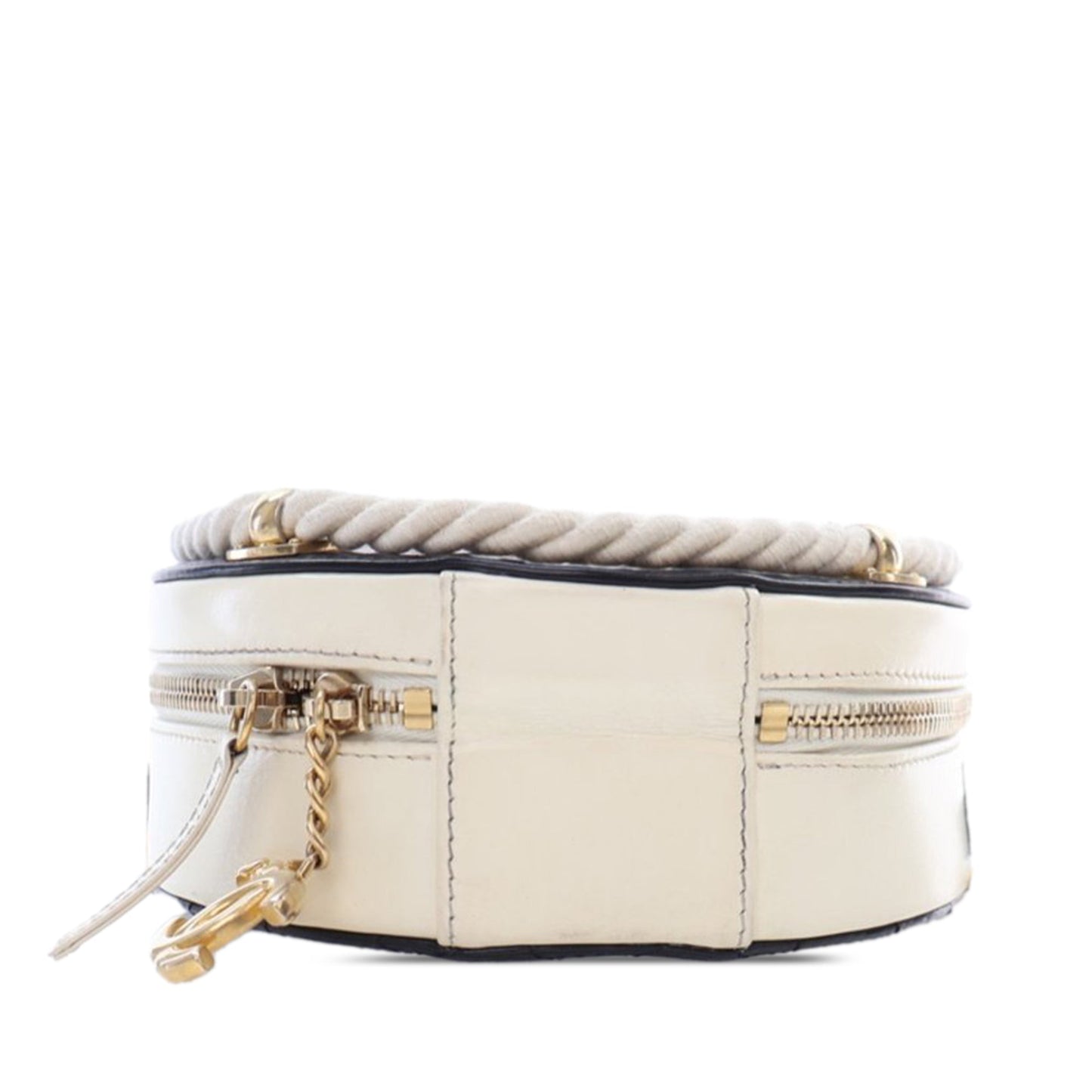 Black Chanel Calfskin En Vogue Round Crossbody