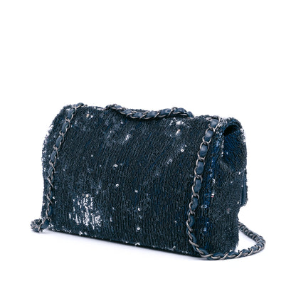 Chanel Sac Paris Cuba Medium Sequin Coco Cuba Single Flap