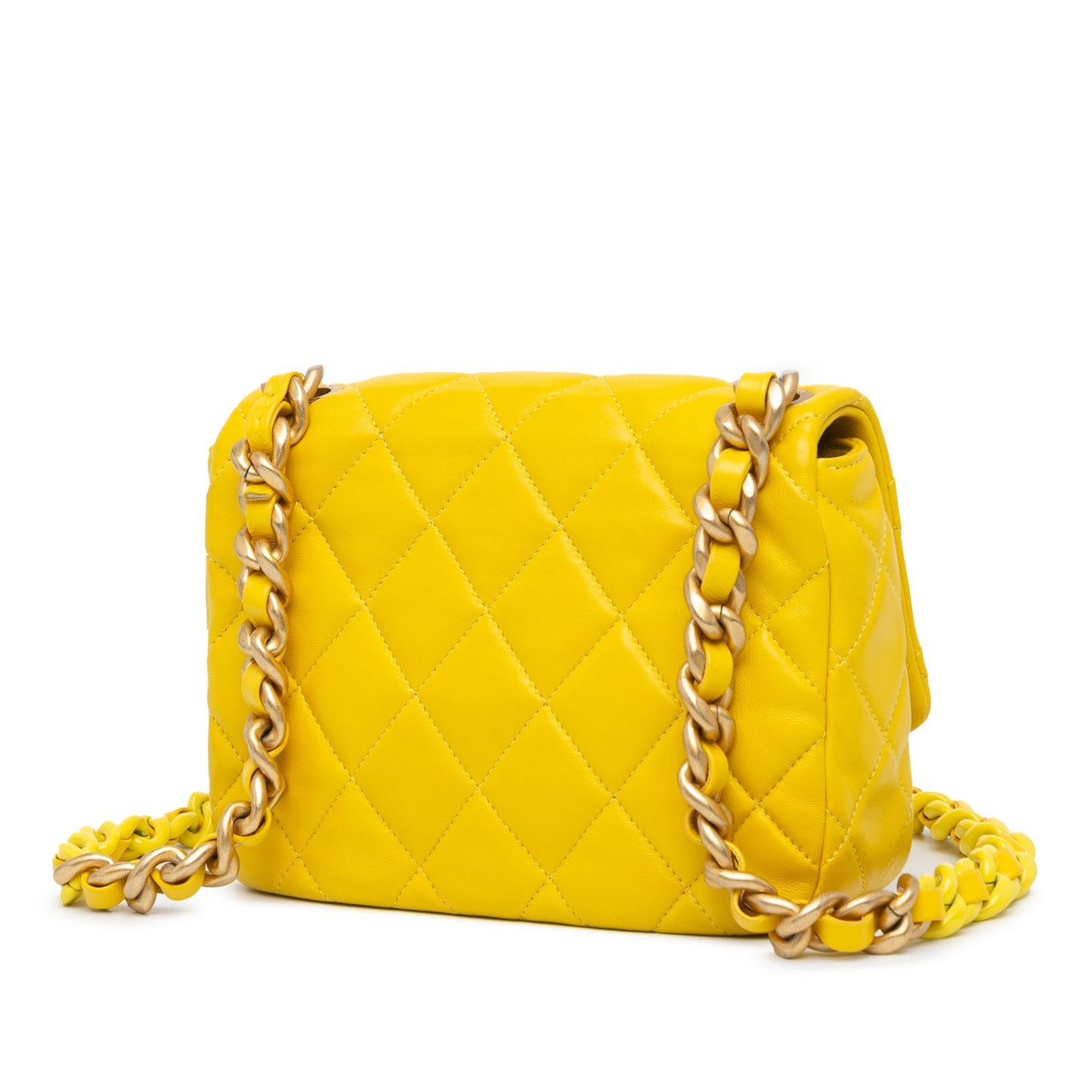 Chanel Sac Small Quilted Lambskin Candy Chain Flap