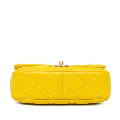 Chanel Sac Small Quilted Lambskin Candy Chain Flap