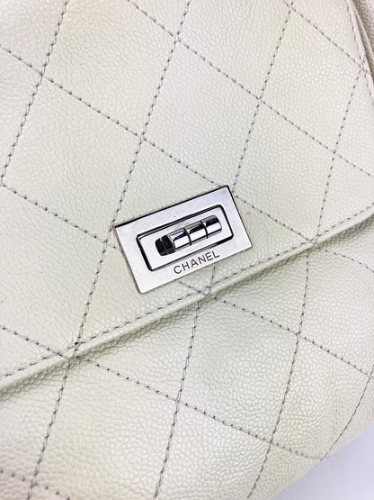 Chanel White Pocket in the City Tote
