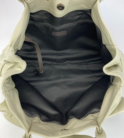 Chanel White Pocket in the City Tote