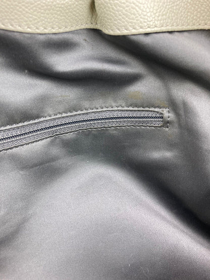 Chanel White Pocket in the City Tote