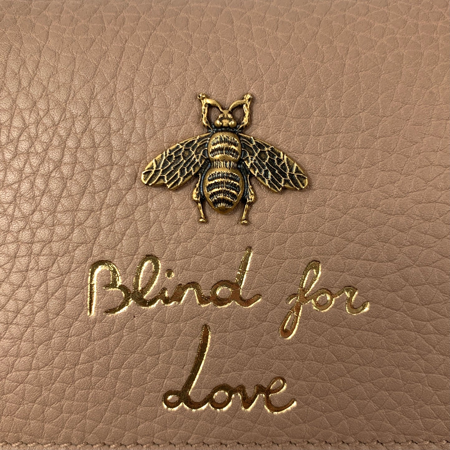 Gucci Cellarius Blind for Love Mini Wallet in Violet