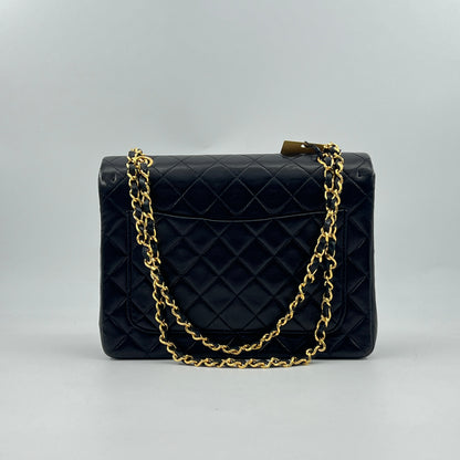 Chanel Classic Flap Large Size Lambskin Year 1991 Dust Bag Sticker