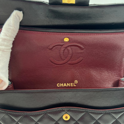 Chanel Classic Flap Large Size Lambskin Year 1991 Dust Bag Sticker