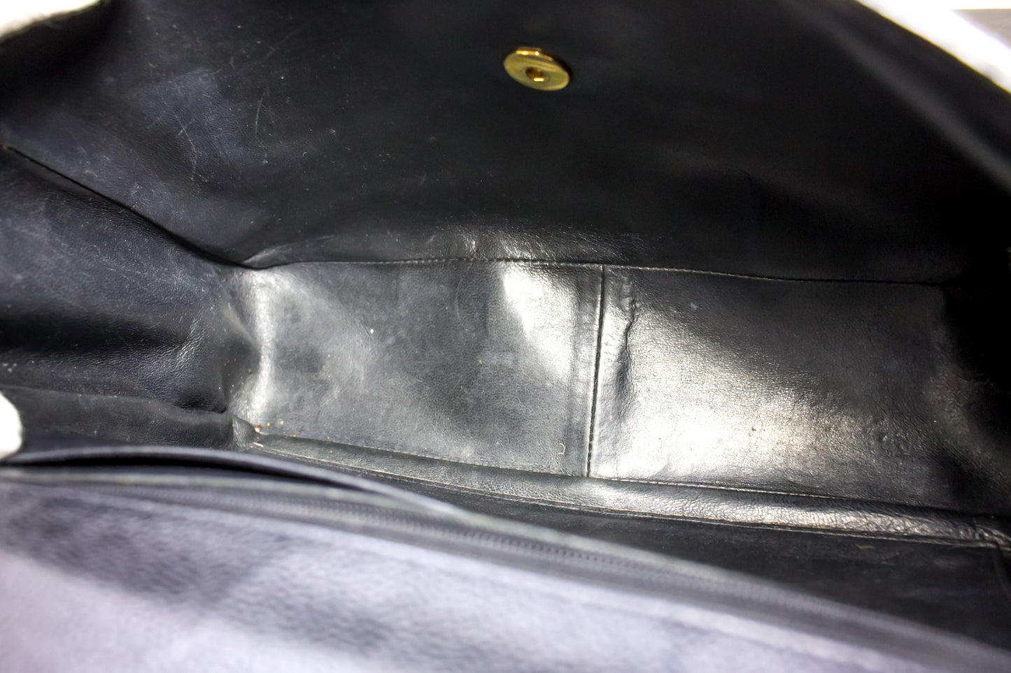 CHANEL Jumbo Caviar 11" Large Chain Shoulder Bag Flap Black Quilt e23