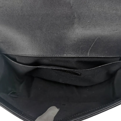 Chanel Boy Medium Black Chevron Lambskin Gold