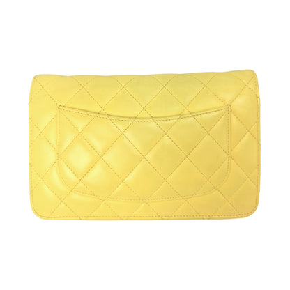 Chanel WoC Yellow Lambskin Gold