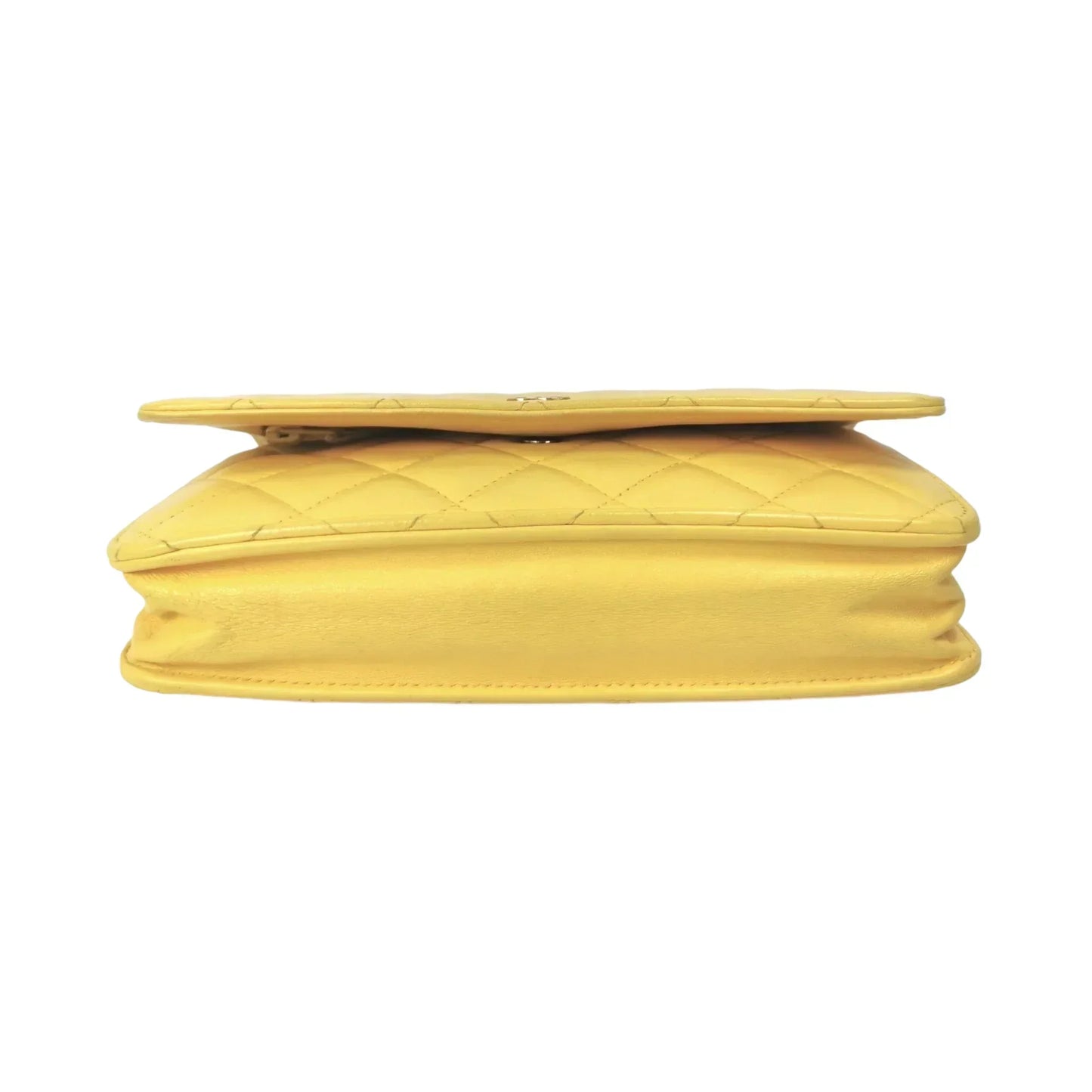 Chanel WoC Yellow Lambskin Gold