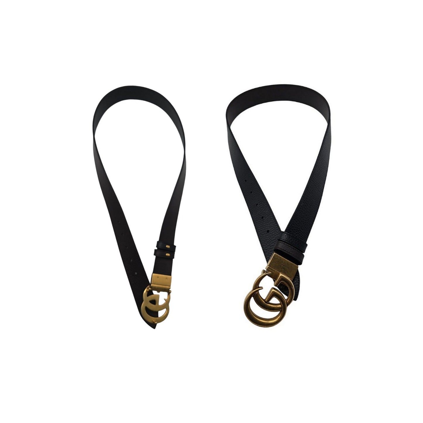 Gucci Calfskin Double G 37mm Reversible Belt