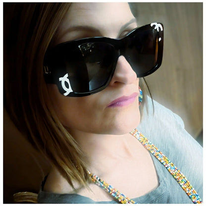 CHANEL CC Logo Square Sunglasses 71472