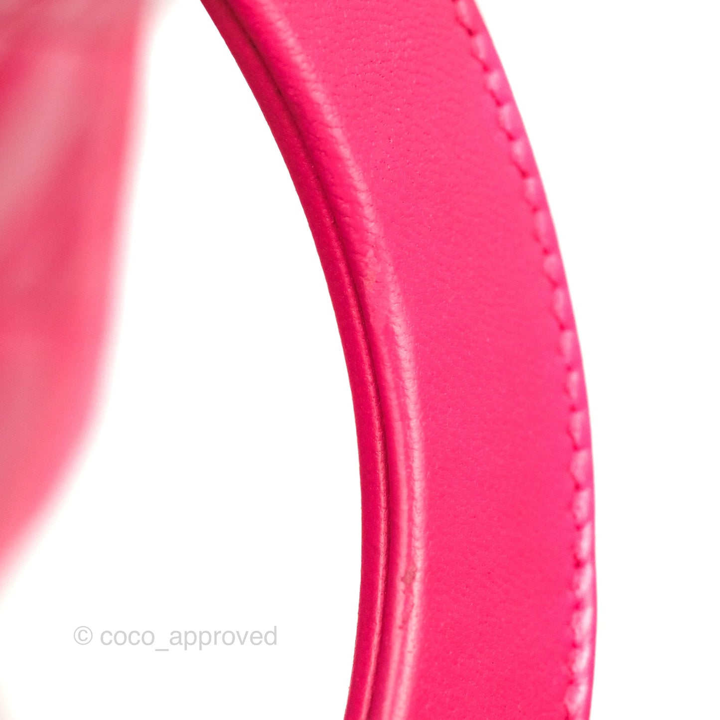 Christian Dior Lady Dior Medium Fuschia Pink Lambskin Gold Hardware