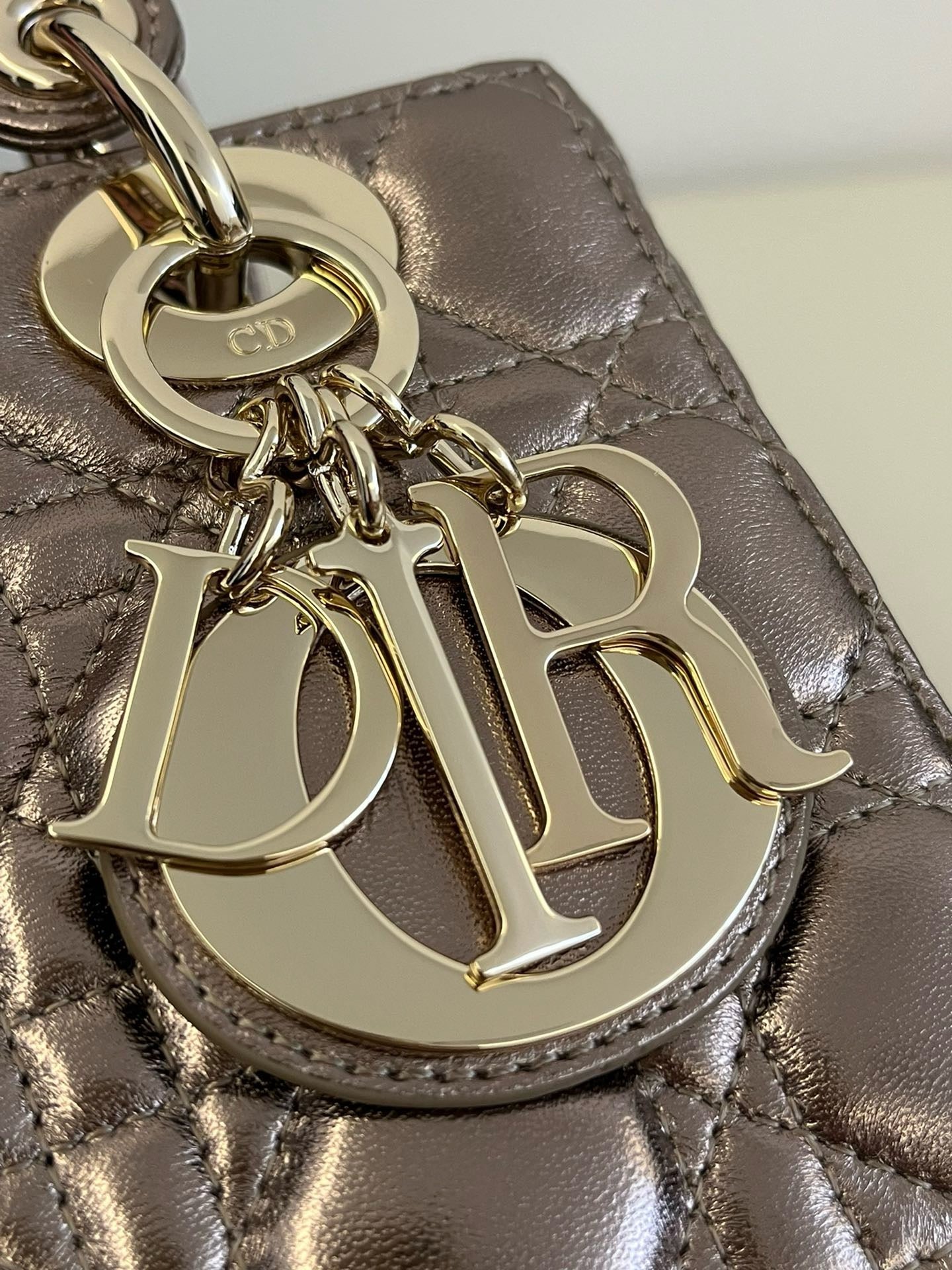 DR334 Small Lady Dior My ABCDior Bag / HIGHEST QUALITY VERSION / 8 x 6.5 x 3 inches