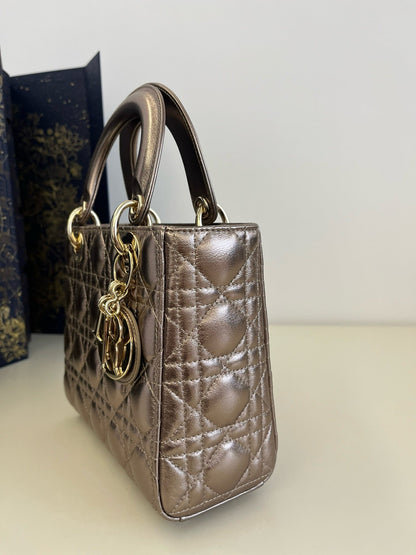 DR334 Small Lady Dior My ABCDior Bag / HIGHEST QUALITY VERSION / 8 x 6.5 x 3 inches