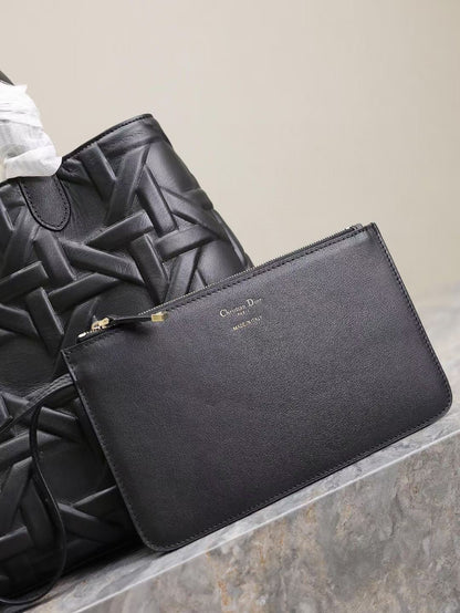 DR452 Large Dior Toujours Bag / HIGHEST QUALITY VERSION / 14.5 x 10.5 x 7.5 inches