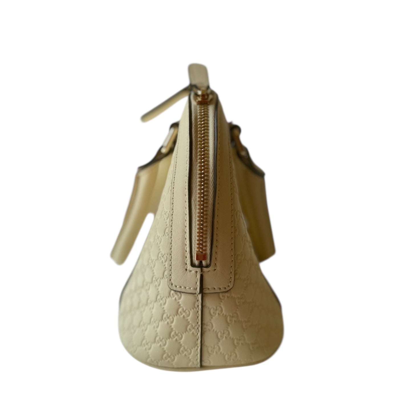 GG Soft Microguccissima Mini Dome Bag Ivoire Shoulder Bag
