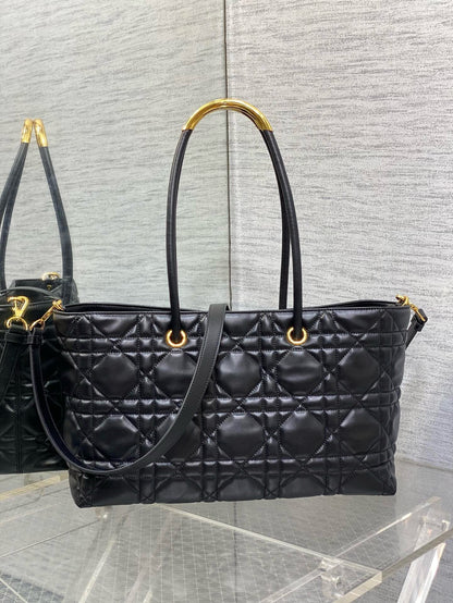 DR456 Large Dior Toujours Bag / HIGHEST QUALITY VERSION / 14.6x17.7x5.1inch