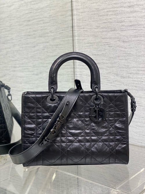 DR387 Medium Lady D-Sire My ABCDior Bag / 12 x 8 x 5 inches / HIGHEST QUALITY VERSION