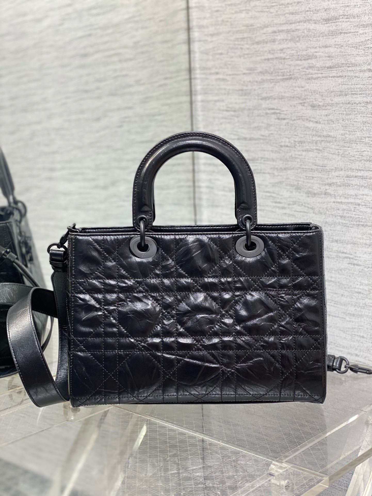 DR387 Medium Lady D-Sire My ABCDior Bag / 12 x 8 x 5 inches / HIGHEST QUALITY VERSION