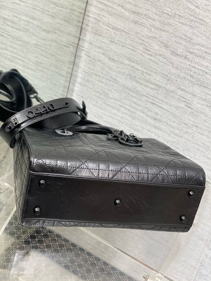 DR387 Medium Lady D-Sire My ABCDior Bag / 12 x 8 x 5 inches / HIGHEST QUALITY VERSION