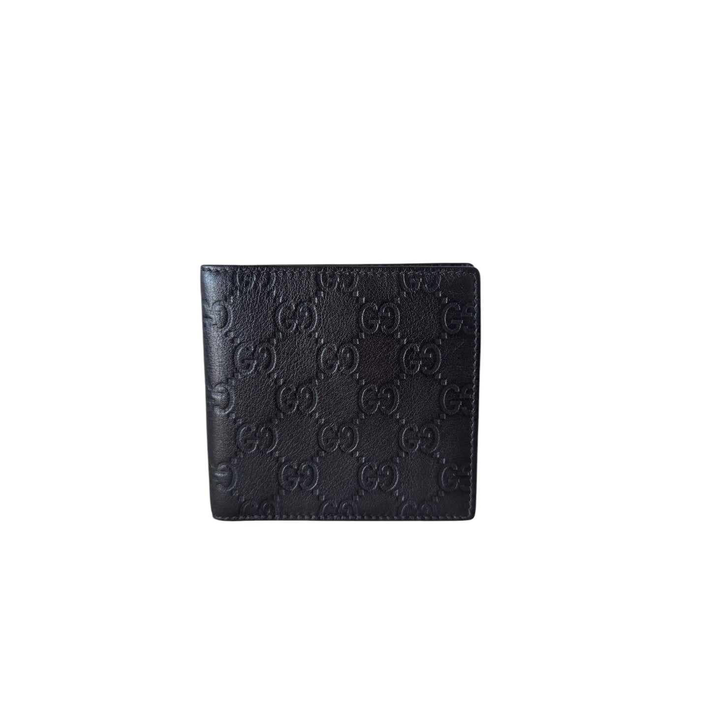 Dark Brown GG Guccissima Bifold Wallet