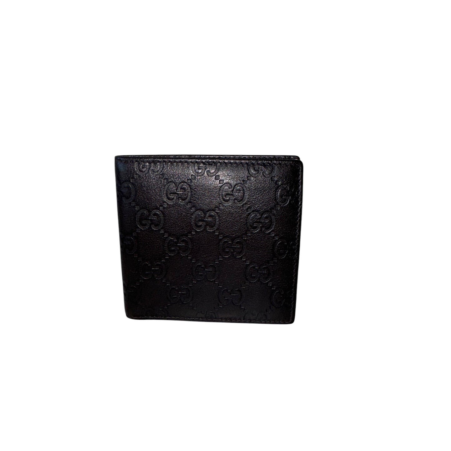 Dark Brown GG Guccissima Bifold Wallet