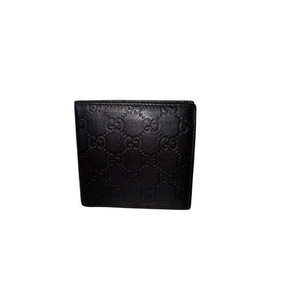 Dark Brown GG Guccissima Bifold Wallet