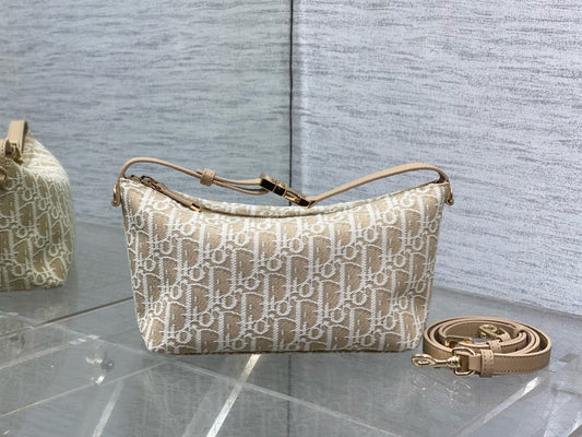 DR545 Diorstar Hobo Bag / 8.5x5.5x4inches / HIGHEST QUALITY VERSION