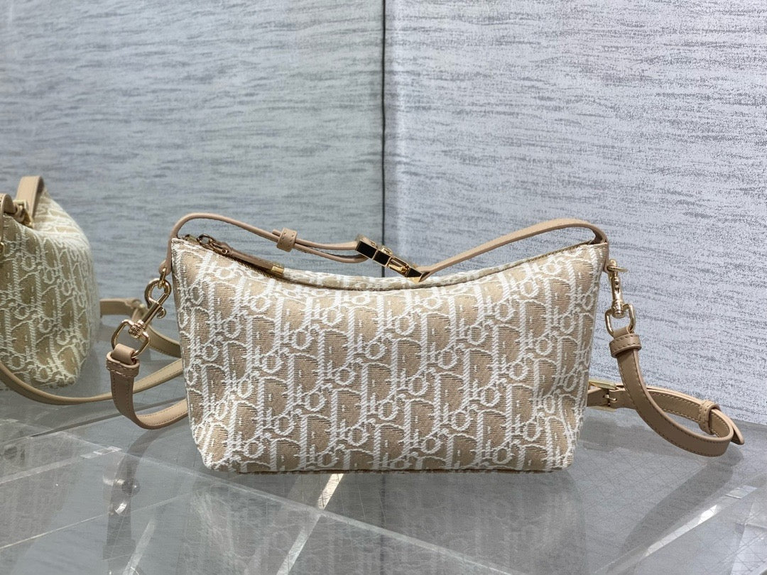 DR545 Diorstar Hobo Bag / 8.5x5.5x4inches / HIGHEST QUALITY VERSION