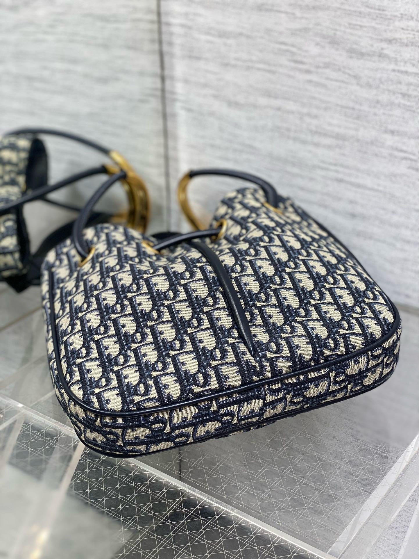 DR418 Medium Dior Nolita Bag / HIGHEST QUALITY VERSION / 10.5x10x2inches
