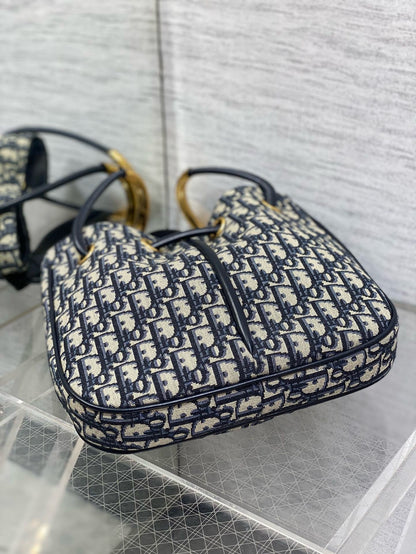 DR418 Medium Dior Nolita Bag / HIGHEST QUALITY VERSION / 10.5x10x2inches