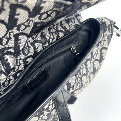 Christian Dior Vintage Saddle Oblique Bag