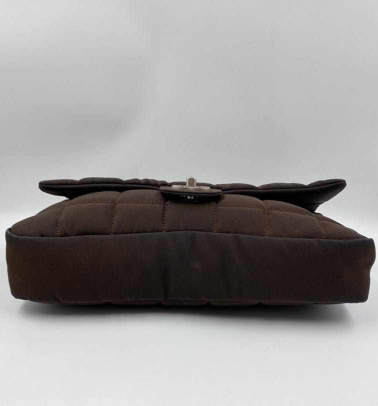 Chanel Nylon Chocolate Bar Flap Bag