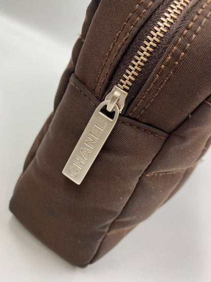 Chanel Nylon Chocolate Bar Flap Bag