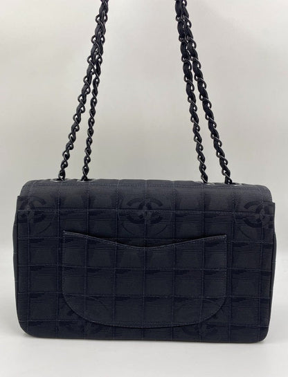 Chanel Travel Line Nylon Flap Bag