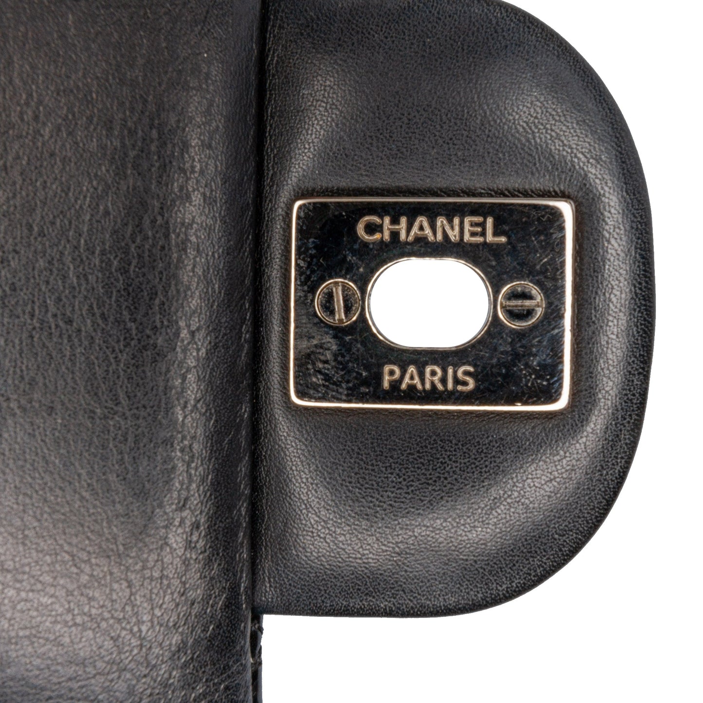 Black Chanel Medium Classic Patent Double Flap Shoulder Bag