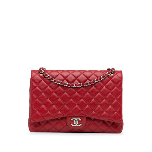 Chanel Sac Maxi Classic Caviar Double Flap
