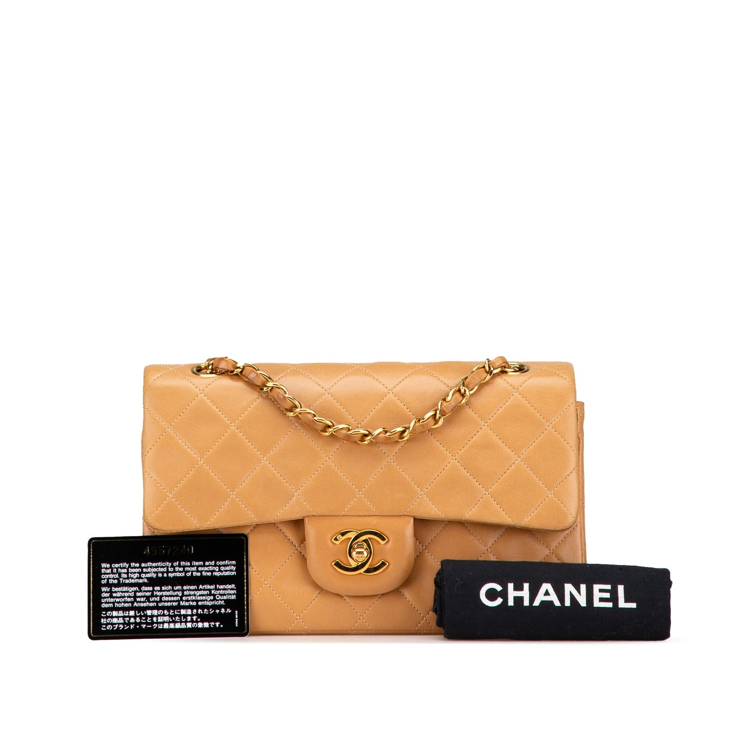 Chanel Sac Small Classic Lambskin Double Flap