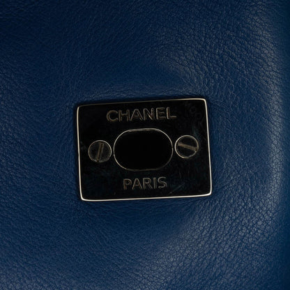 Blue Chanel Small Calfskin Love Me Tender Flap Shoulder Bag