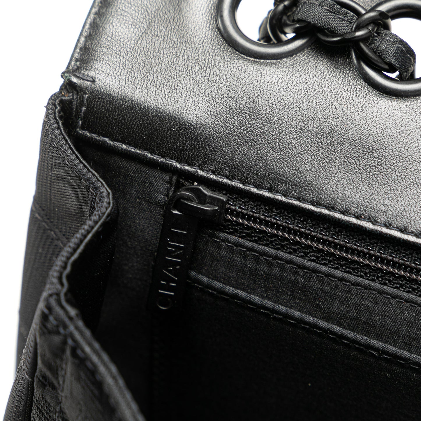 Black Chanel Medium New Travel Line Single Flap Shoulder Bag