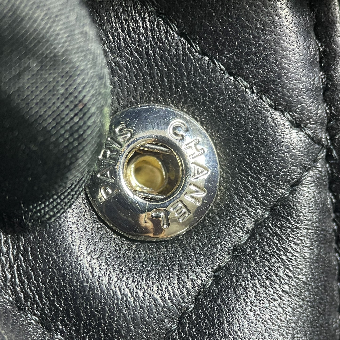 Black Chanel Maxi Classic Lambskin Double Flap Shoulder Bag