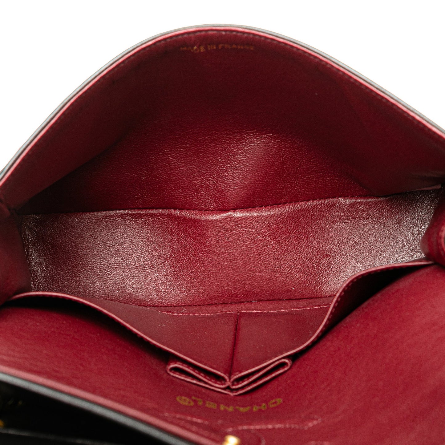 Black Chanel Small Classic Lambskin Double Flap Shoulder Bag