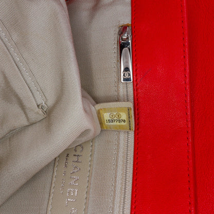 Chanel Sac Maxi Washed Lambskin Chain Around Flap