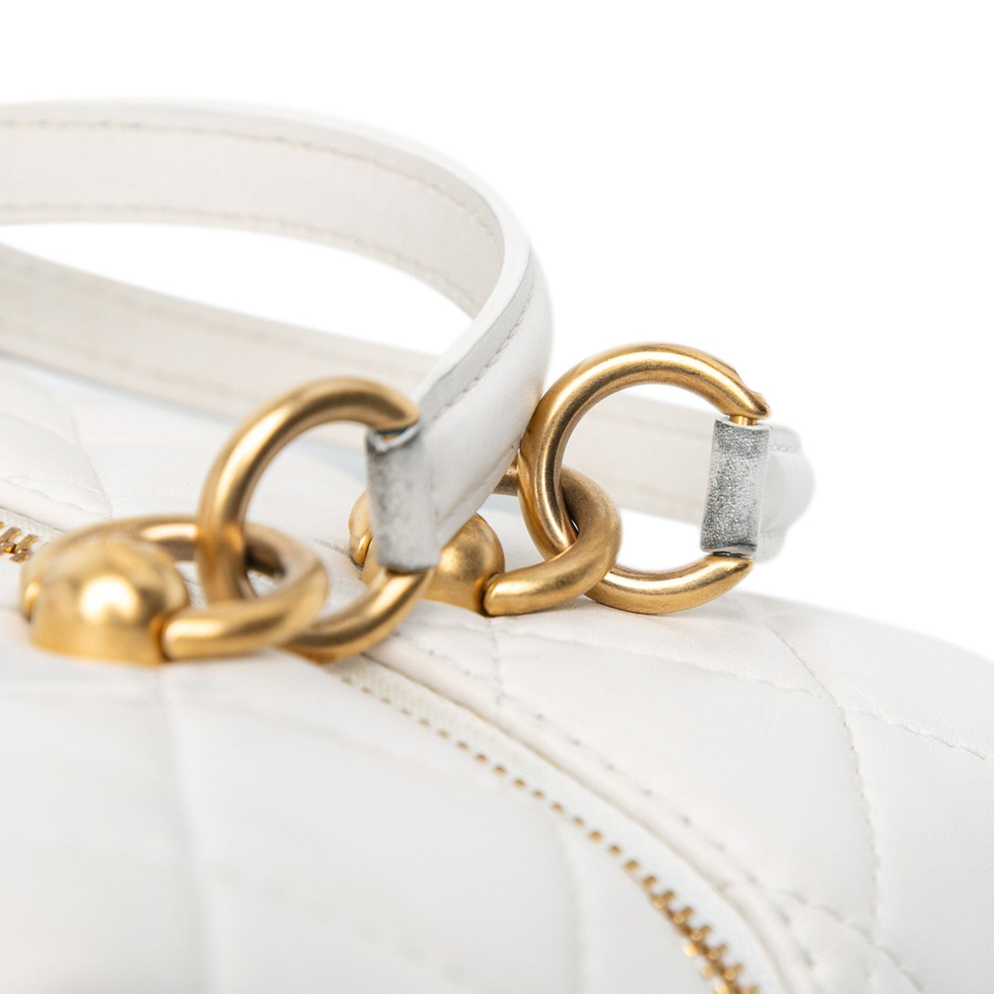 Chanel Sac Mtiers d'Art CC Quilted Lambskin Box with Top Handle