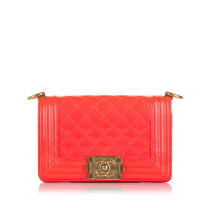 Chanel Sac Small Patent Boy Bag